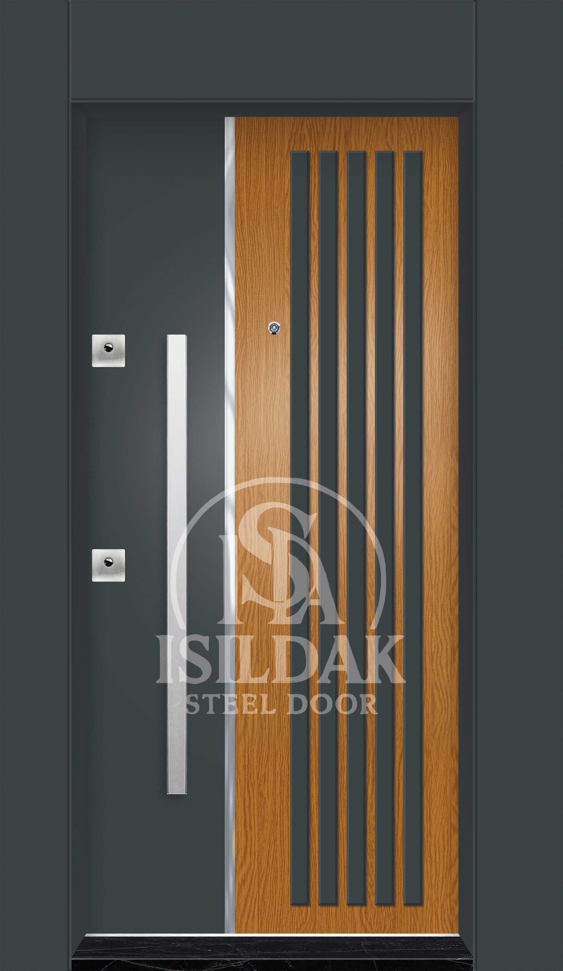 IŞD-1002 Kompozit Panel Seri Kapı Modeli
