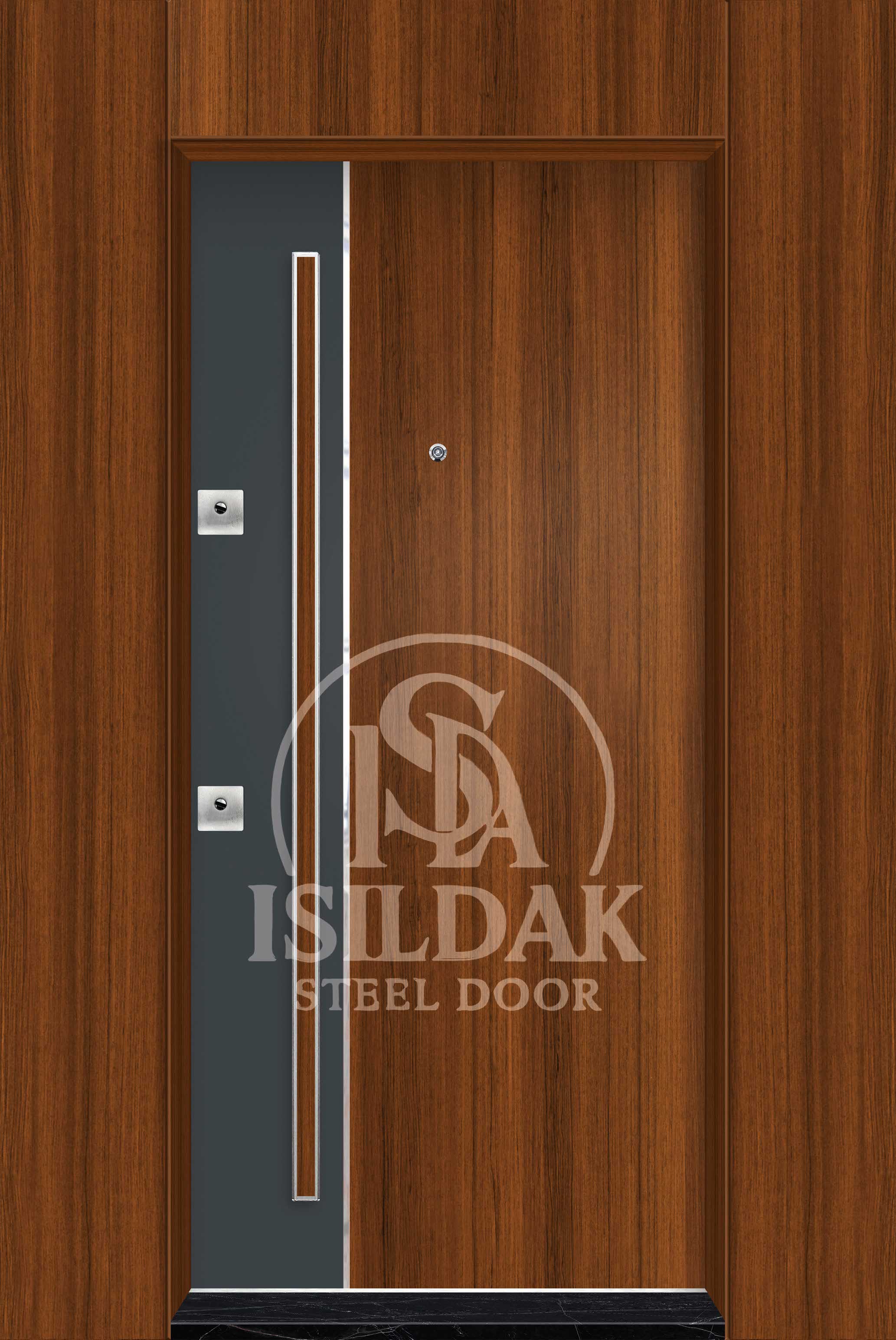 IŞD-1007 Kompozit Panel Seri - Isıldak Çelik Kapı