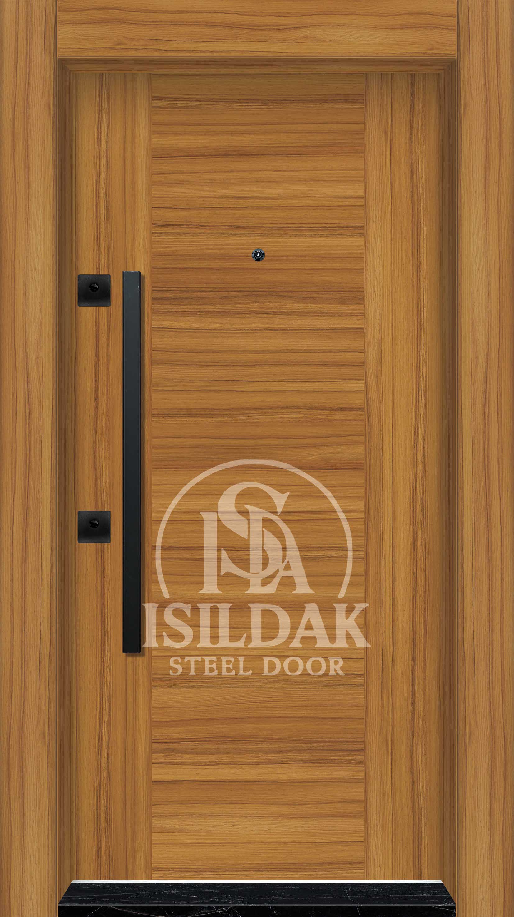 IŞD-101 Lüks Ahşap PVC Kasa Kaplama Seri Kapı Modeli