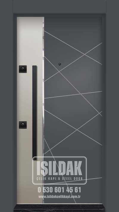 IŞD-1017 Kompozit Panel Seri - Isıldak Çelik Kapı