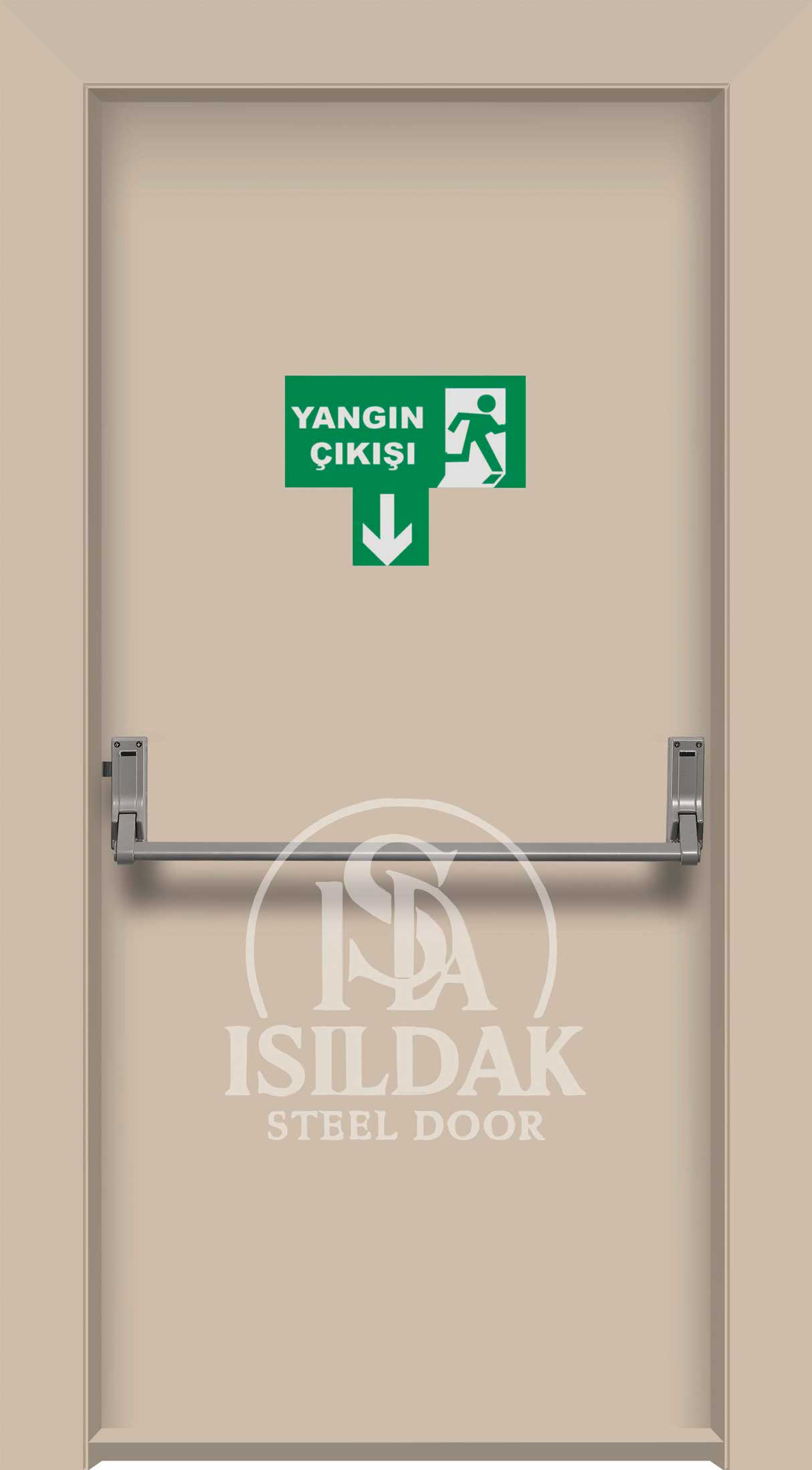 IŞD-1501 Yangın Kapısı Kapı Modeli