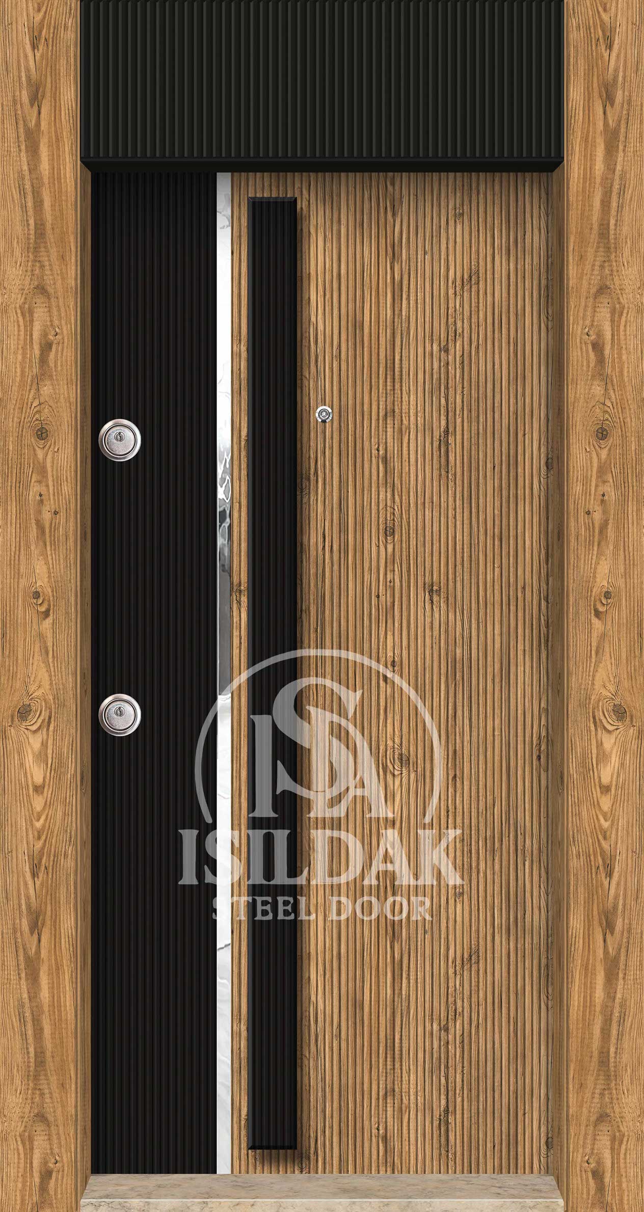 IŞD-306 Lüks Tasarım Seri - Isıldak Çelik Kapı