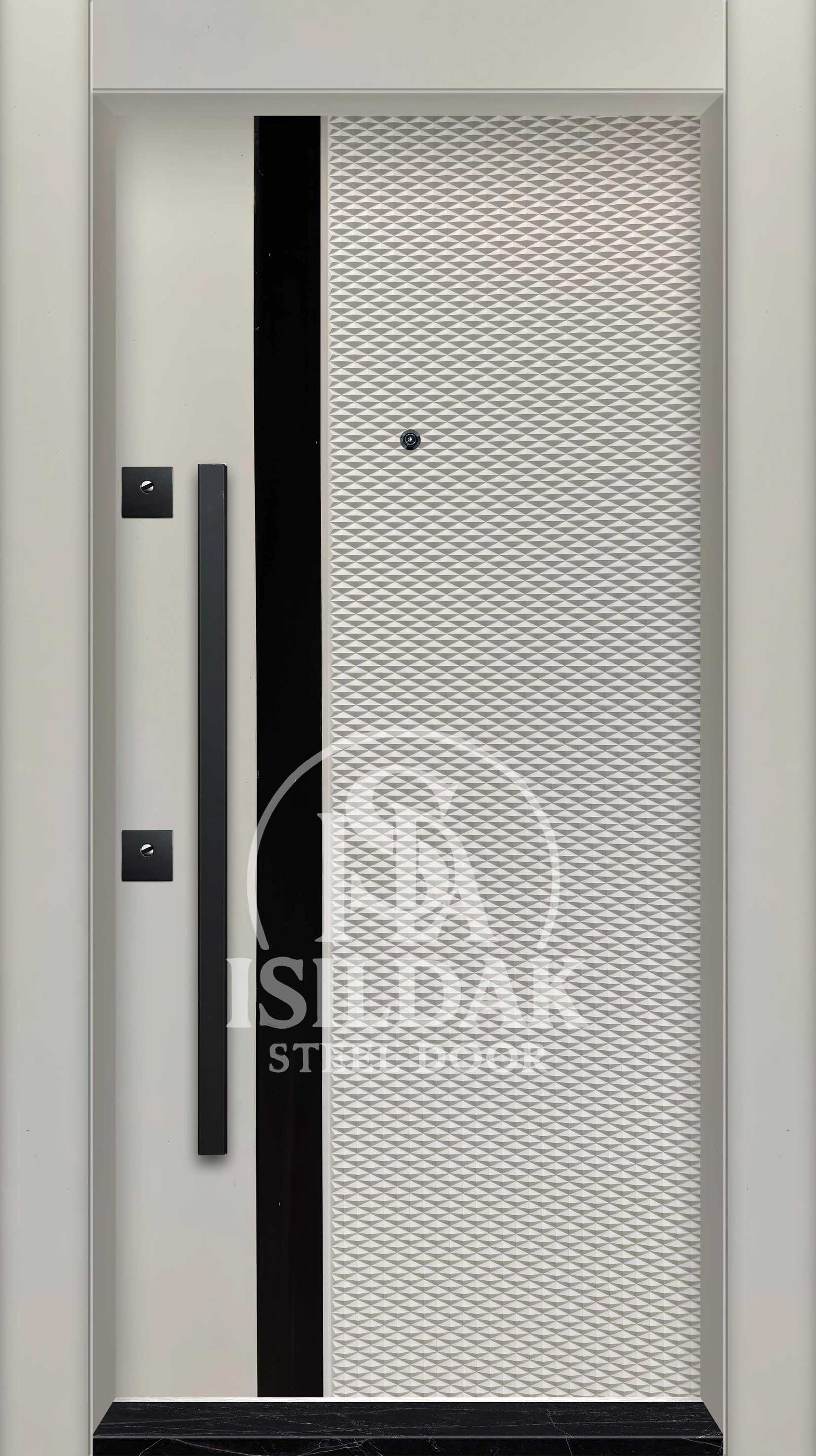 IŞD-334 Lüks Tasarım Seri - Isıldak Çelik Kapı