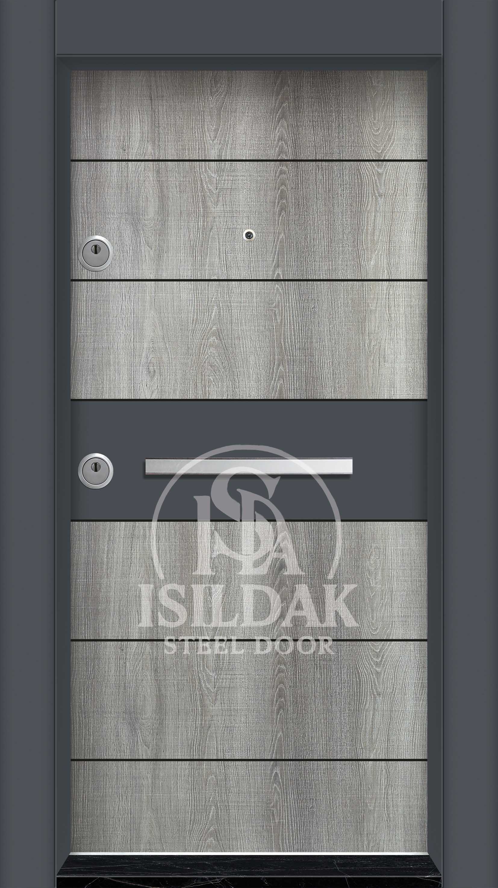 IŞD-528 Lüks Laminoks Seri - Isıldak Çelik Kapı