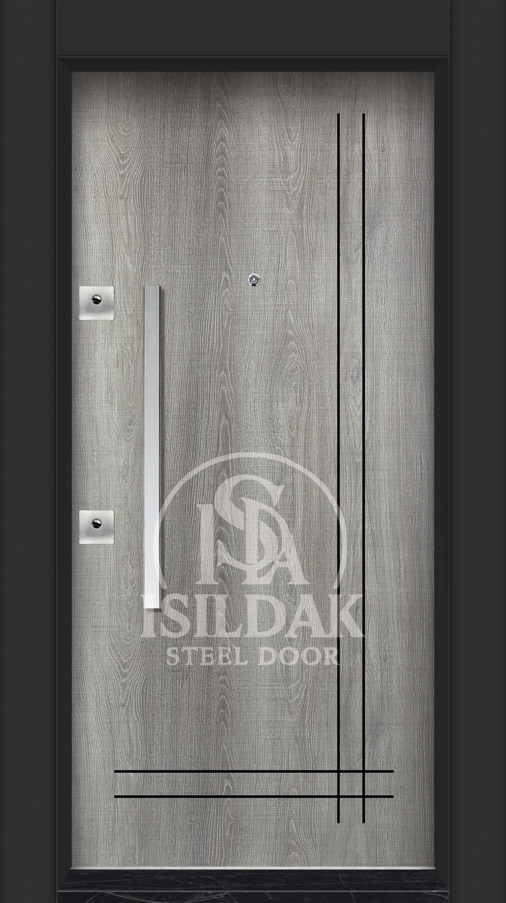 IŞD-533 Lüks Laminoks Seri - Isıldak Çelik Kapı