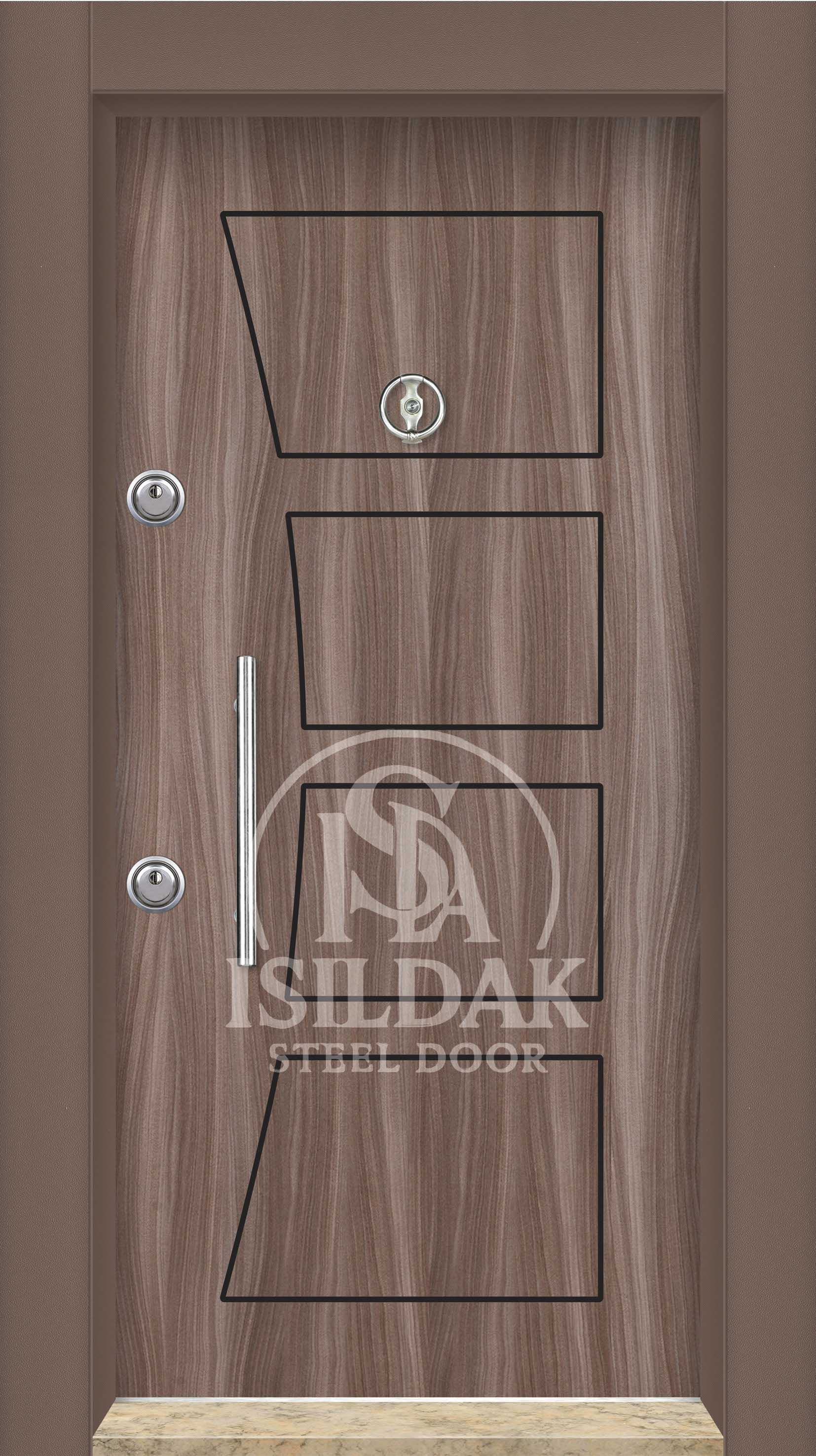 IŞD-545 Lüks Laminoks Seri - Isıldak Çelik Kapı