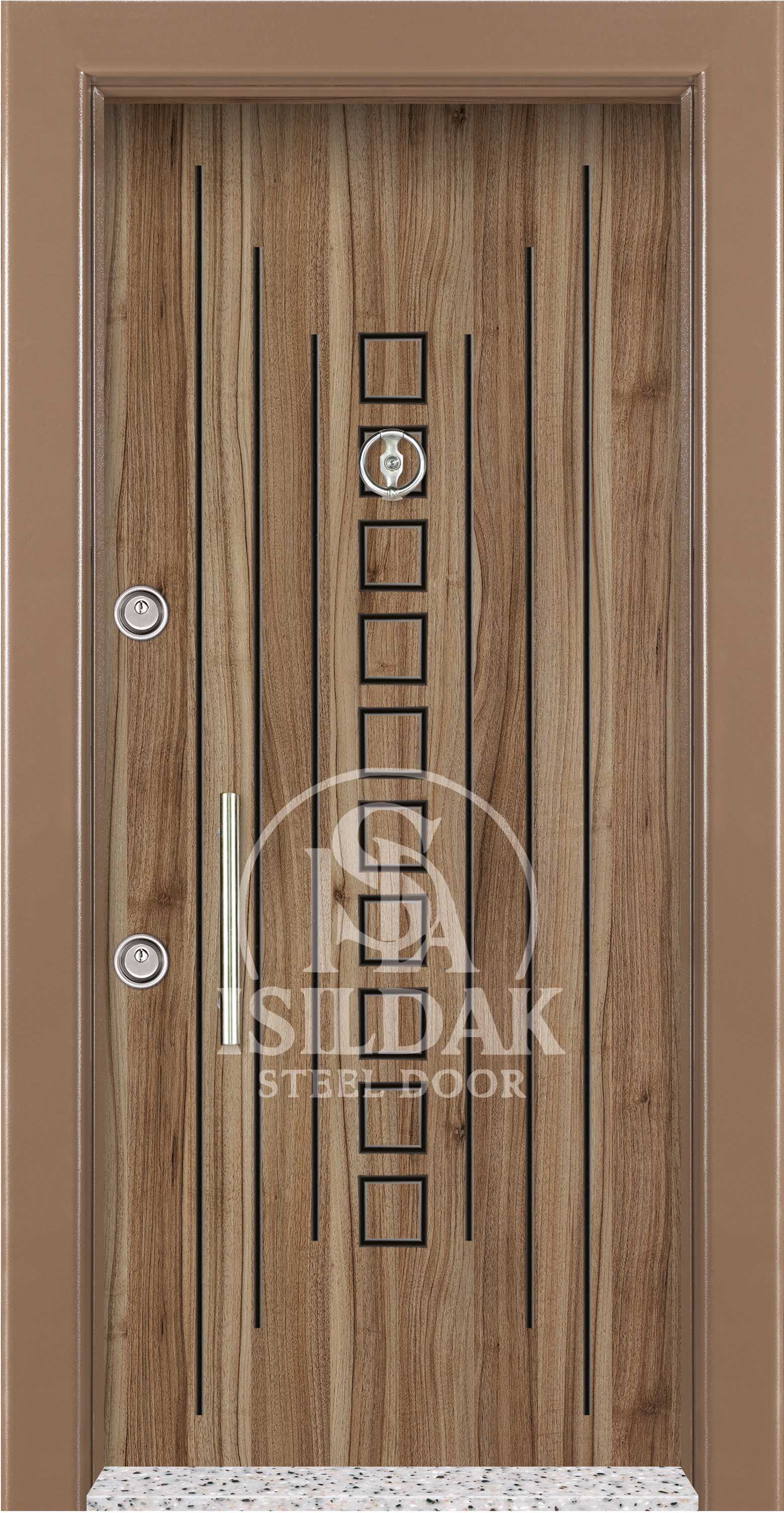 IŞD-548 Lüks Laminoks Seri - Isıldak Çelik Kapı